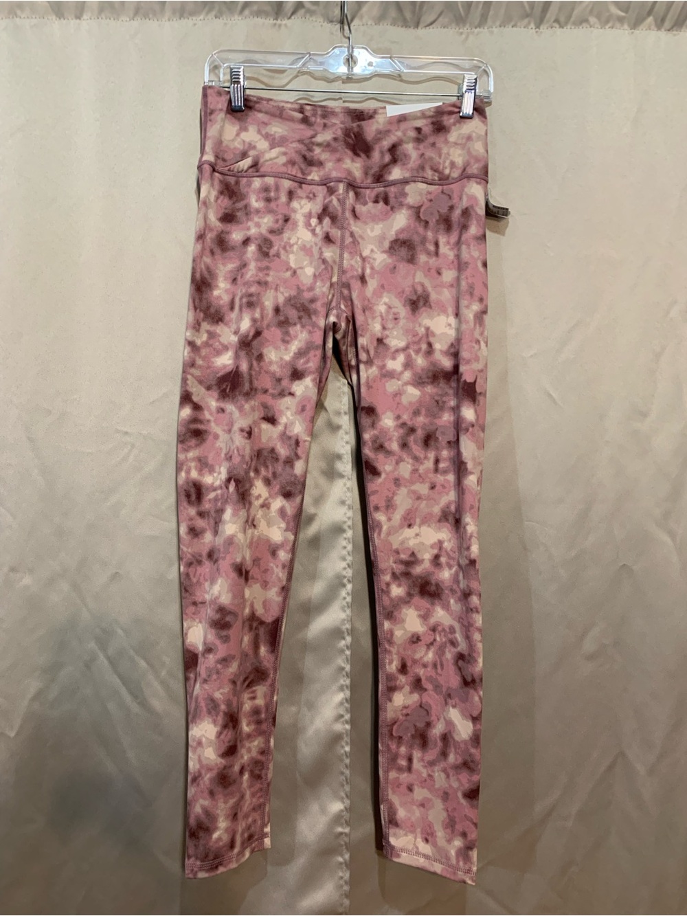 Maurices Pink and Cream Camo Leggings #78/2,